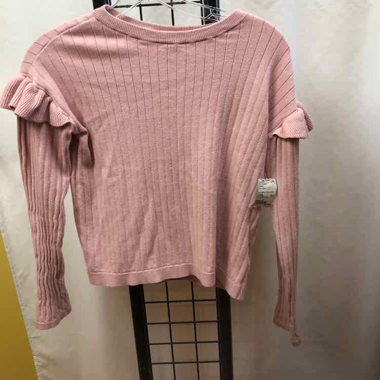 Carter's Pink Stripe Child Size 12 Girl's Sweater