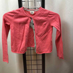 Mini Boden Pink Solid Child Size 6/7 Girl's Sweater