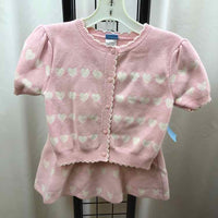 Draper James Pink Hearts Child Size 6X Girl's Outfit
