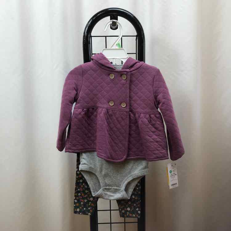 Carter's Purple Quilted Child Size 18 m Girl's Outfit