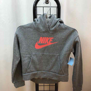 Nike Gray Logo Child Size 8/10 Girl's Sweatshirt