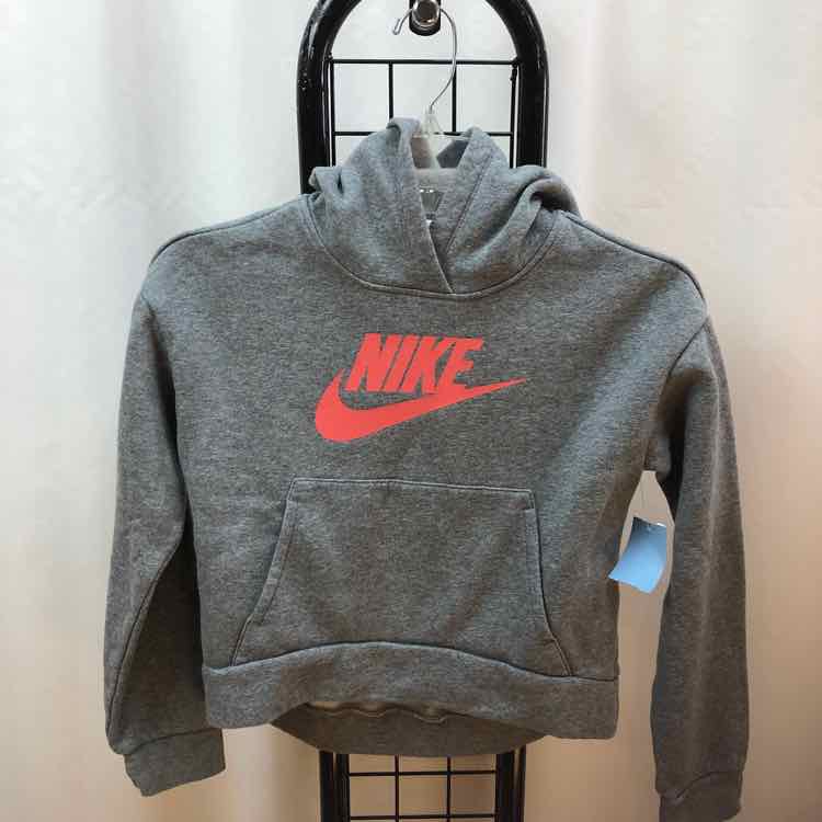 Nike Gray Logo Child Size 8/10 Girl's Sweatshirt