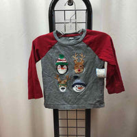 Gymboree Gray Patch Child Size 3 Boy's Shirt