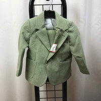 Zenmoni Green Solid Child Size 12 m Boy's Suit
