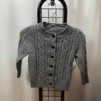 Gray Solid Child Size 7 Boy's Sweater