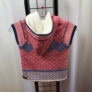 Matilda Jane Pink Patterned Child Size 6 Girl's Vest