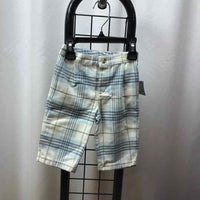 Janie and Jack Baby Blue Plaid Child Size 3-6 Months Boy's Pants