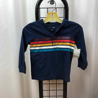 Carter's Navy Stripe Child Size 3 Boy's Shirt