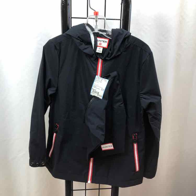 Hunter for Target Black Solid Child Size 5 Girl's Jacket/Blazer