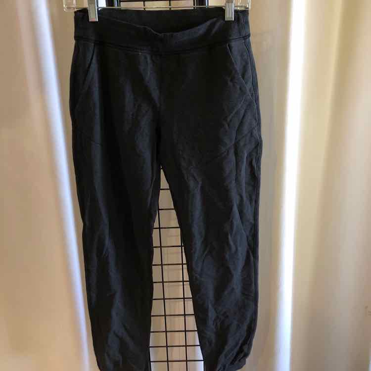 Ivivva Black Solid Child Size 12 Girl's Sweatpants
