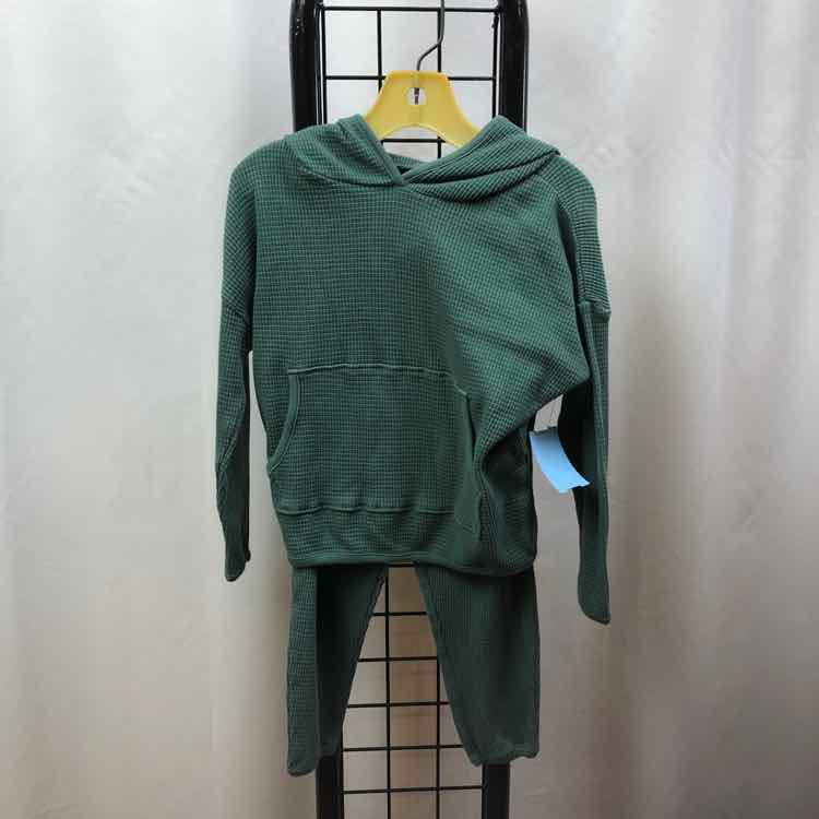 Little Co. by Lauren Conrad Green Solid Child Size 3 Girl's Outfit