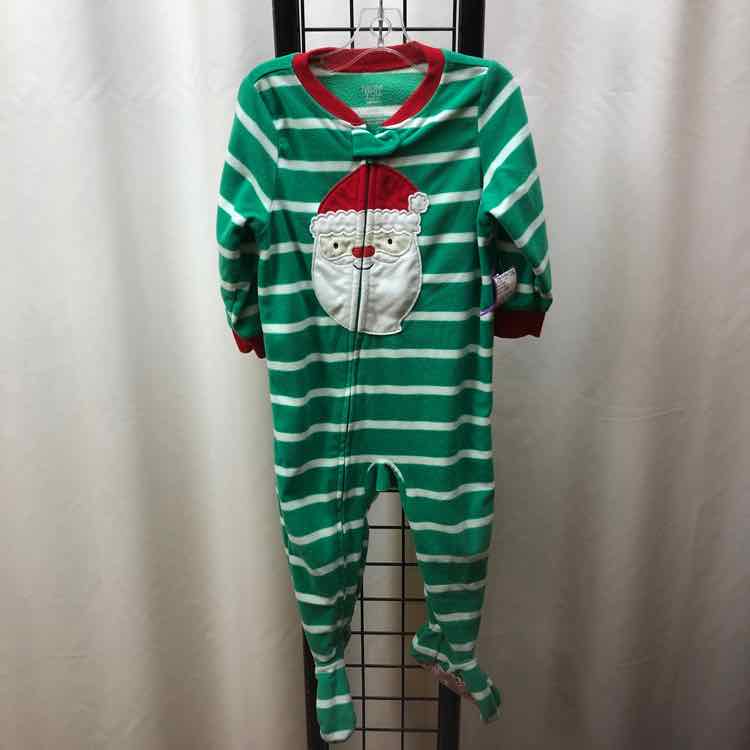just one you Green Christmas Child Size 18 m Boy's Pajamas