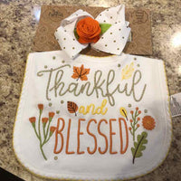 Baby Essentials White Embroidered Child Size One Size Girl's Misc. Clothing