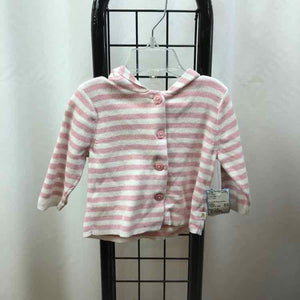 Cuddle Bear Pink Stripe Child Size 3 m Girl's Sweater