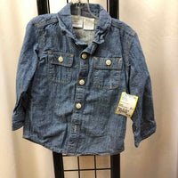Koala Kids Denim Solid Child Size 12-18 m Boy's Shirt