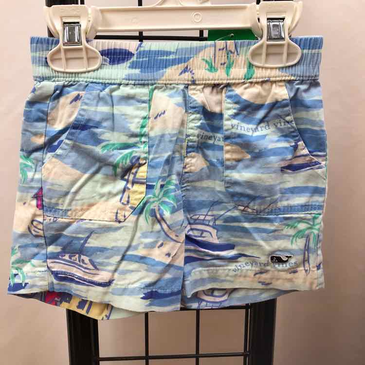 Vineyard Vines for Target Baby Blue Patterned Child Size 12 m Boy's Shorts