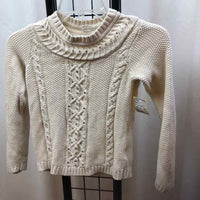 Gap White Sequin Child Size 8 Girl's Sweater