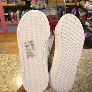 H & M Gold Glitter Child Size 11.5 Girl's Shoes