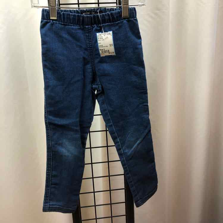 Mini Boden Denim Solid Child Size 4 Girl's Jeans
