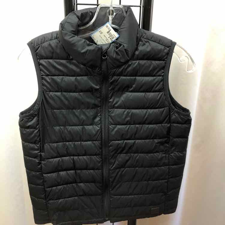 Gap Black Solid Child Size 8 Boy's Vest