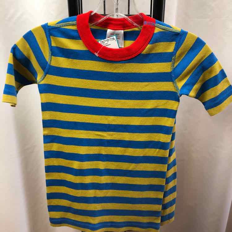 Hanna Andersson Blue Stripe Child Size 10 Boy's Pajamas