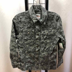 Cat & Jack Green Camoflage Child Size 8/10 Girl's Jacket/Blazer