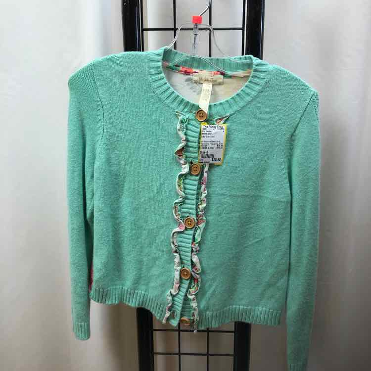 Matilda Jane Baby Blue Solid Child Size 6 Girl's Sweater