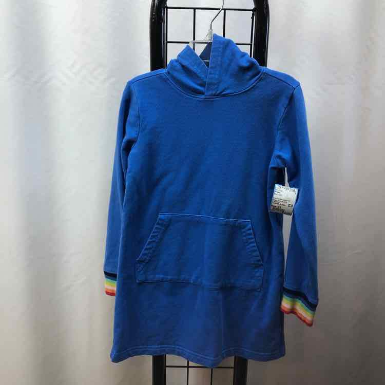 Primary Blue Solid Child Size 4/5 Girl's Dress