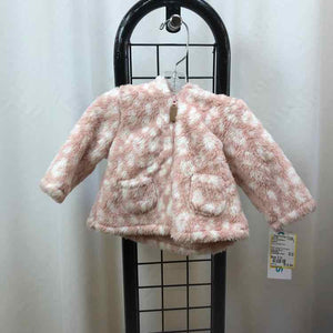 Carter's Pink Animal Print Child Size 3 m Girl's Jacket/Blazer