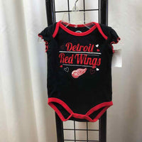 NHL Black Graphic Child Size 3-6 Months Girl's Shoes