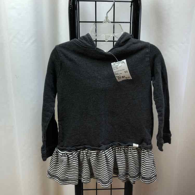 Burt's bees Gray Solid Child Size 2 Girl's Sweatshirt