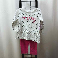 Carter's White Christmas Child Size 18 m Girl's Outfit