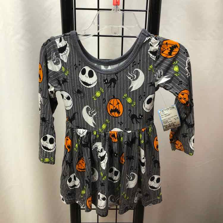Little sleepies Gray Halloween Child Size 18-24 m Girl's Dress