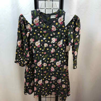 Jak & Peppar Gray Floral Child Size 8 Girl's Dress
