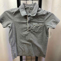 Tea Gray Solid Child Size 8 Boy's Shirt