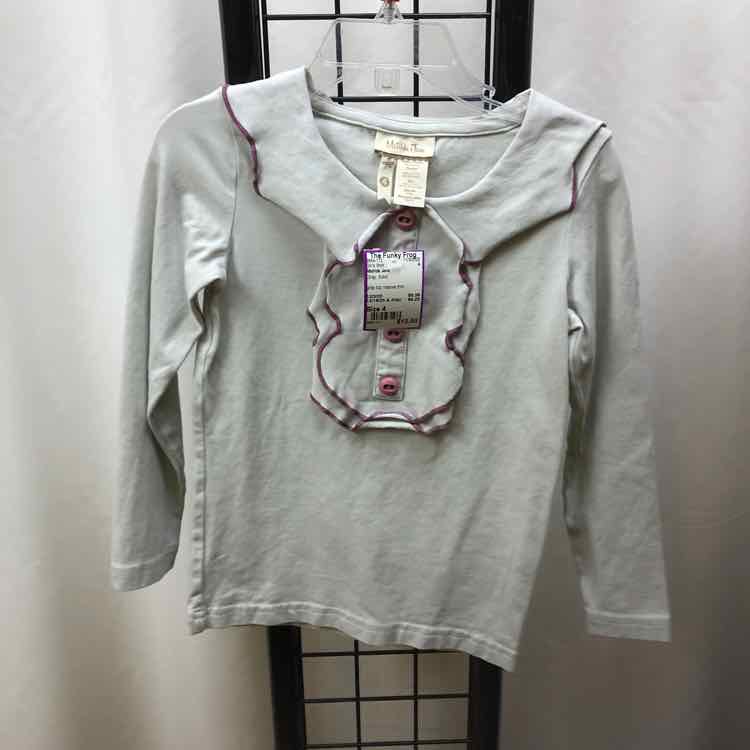 Matilda Jane Gray Solid Child Size 4 Girl's Shirt