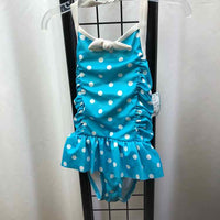 Gymboree Baby Blue Dotted Child Size 3 Girl's Swimwear