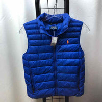 Polo-Ralph Lauren Blue Quilted Child Size 10/12 Boy's Vest