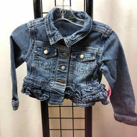 Genuine Kids Denim Solid Child Size 4 Girl's Jacket/Blazer