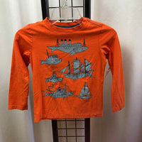 Tea Orange Graphic Child Size 7 Boy's Shirt
