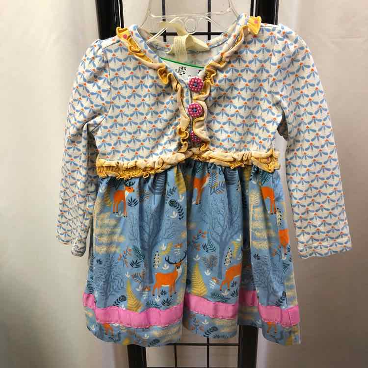 Matilda Jane White Patterned Child Size 12-18 m Girl's Formal Wear
