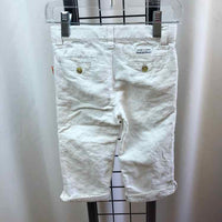 Janie and Jack White Solid Child Size 3 Boy's Pants
