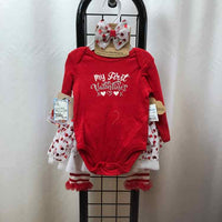 Baby Ease Red Graphic Child Size 9 m Girl's Outfit