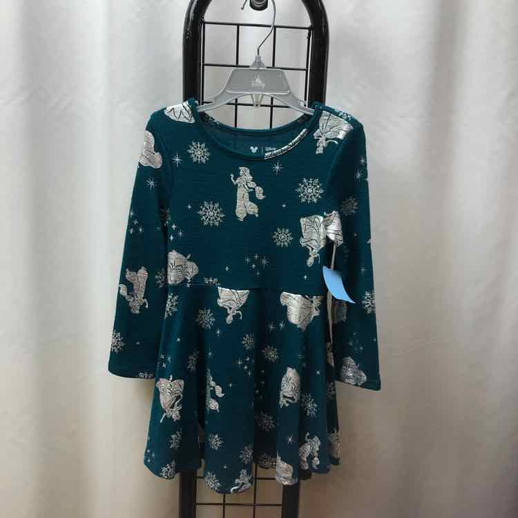 jumping beans Green Character Child Size 4 Girl's Dress