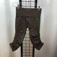 Lululemom Brown Solid Child Size 12 Girl's Leggings

