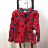Hanna Andersson Red Patterned Child Size 3 Boy's Sweatshirt