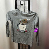 Carter's Gray Christmas Child Size 12 Girl's Shirt