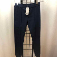 Janie and Jack Navy Solid Child Size 12 Girl's Leggings