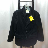 crazy 8 Black Solid Child Size 4 Boy's Sport Coat