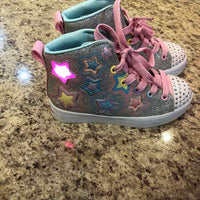 Skechers Rainbow Stars Child Size 12 Girl's Shoes
